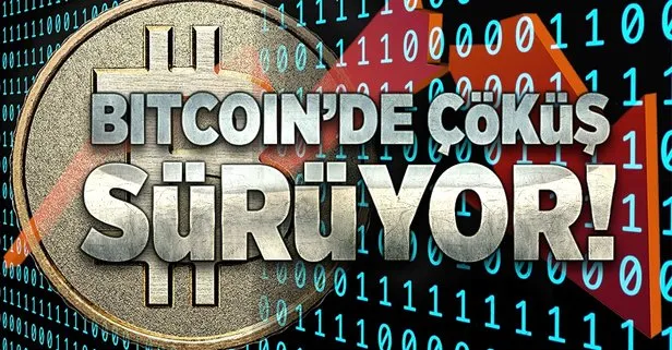 Bitcoin çakılmayı sürdürüyor! Bir Bitcoin kaç lira oldu?