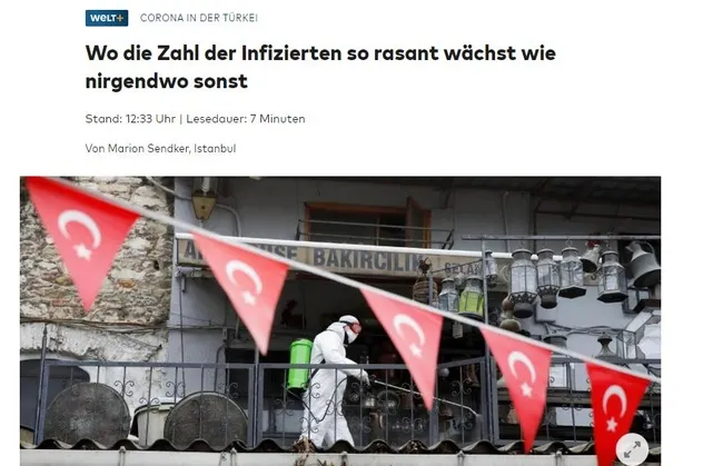 Alman Die Welt'ten Türkiye'ye "toplu mezar" iftirası! Koronayla mücadele başarısını gölgeleme peşine düştüler