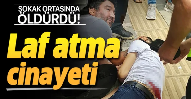 Bartın’da sokak ortasında cinayet! Eşime laf attı dedi...