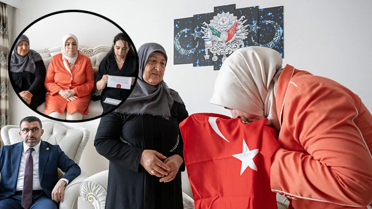 Başkan Erdoğan'ın "Terörsüz Türkiye" mektubu Kars'ta şehit annesine ulaştı | "Bir daha annelerin gözyaşları akmasın"