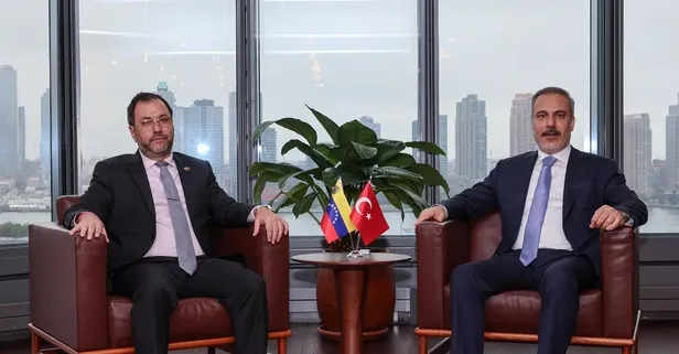 Türkevi'nde kabuller devam ediyor! Dışişleri Bakanı Hakan Fidan Venezuela'lı mevkidaşı ile görüştü