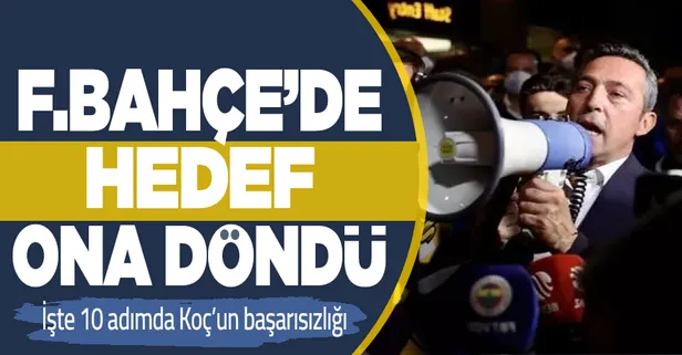 4 sezonda 60 futbolcu 7 teknik adam getirdi! Artık çanlar onun için çalıyor: Fenerbahçe'de hedef Ali Koç