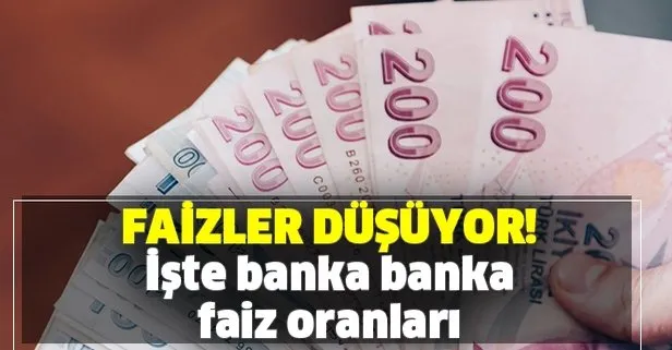 Taşıt, konut ve ihtiyaç kredi faiz oranları kaça düştü?