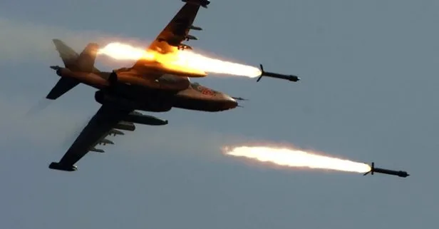 Rus savaş uçakları İdlibi vurdu! İlk açıklama geldi