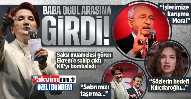 Akşener saksı muamelesi gören İmamoğlu’na sahip çıktı, Kılıçdaroğlu’nu bombaladı! Olay sözlere fondaş Nevşin Mengü’den manidar yorum