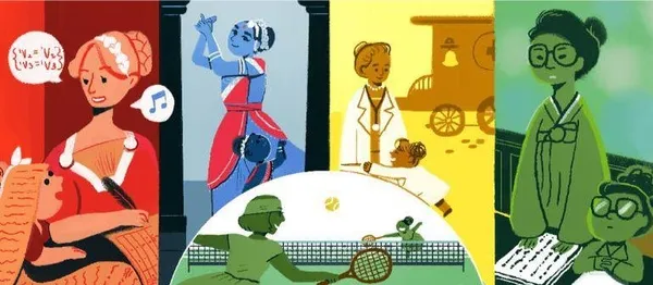 Kadınlar Günü için hazırlanan özel Doodle'da Türk isim!-4