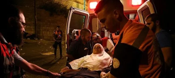 Katil İsrail polisinden alçak saldırı