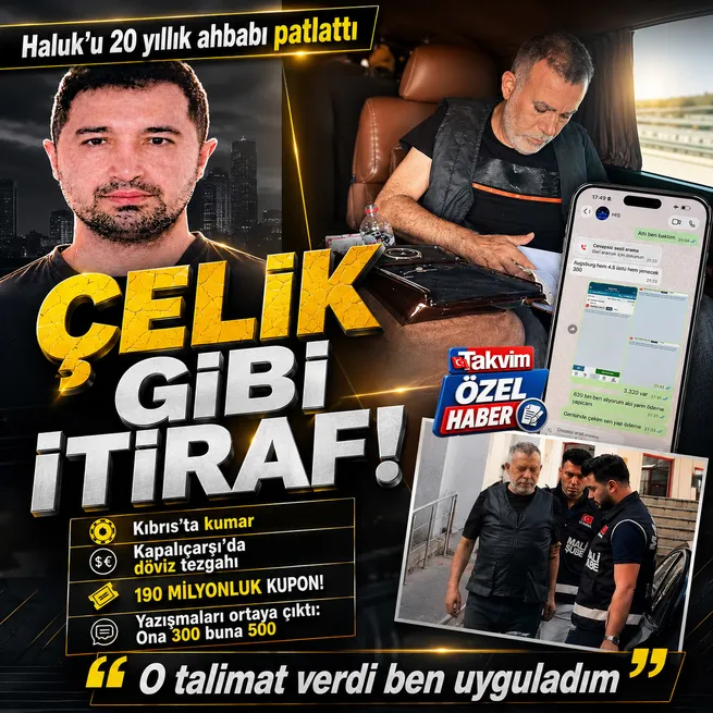 Alper Çelikin etkin pişmanlık ifadesi! Bahis ve borsa işlemlerini anlattı: Haluk Levent talimat veriyordu! Yazışmaları ortaya çıktı