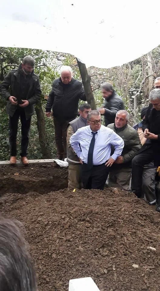 Mesut Yılmaz oğlunu toprağa verdi