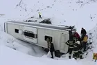 Erzincan’da yolcu otobüsü şarampole uçmuştu! Şoför hayatlarını kurtarmış