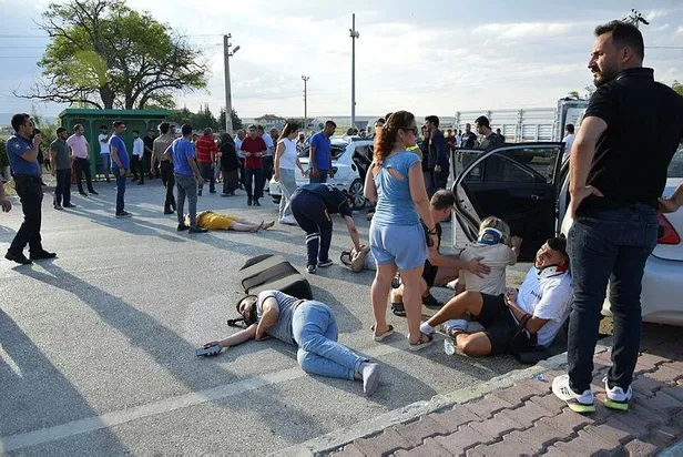 Konya'nın Kulu ilçesinde feci kaza! Her yer yaralı insan doldu-6