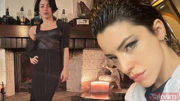 Merve Boluğur "Bu da benim ki" dedi cümle aleme gösterdi! Kendall Jenner'a özenen Merve Boluğur sınır tanımadı - 1