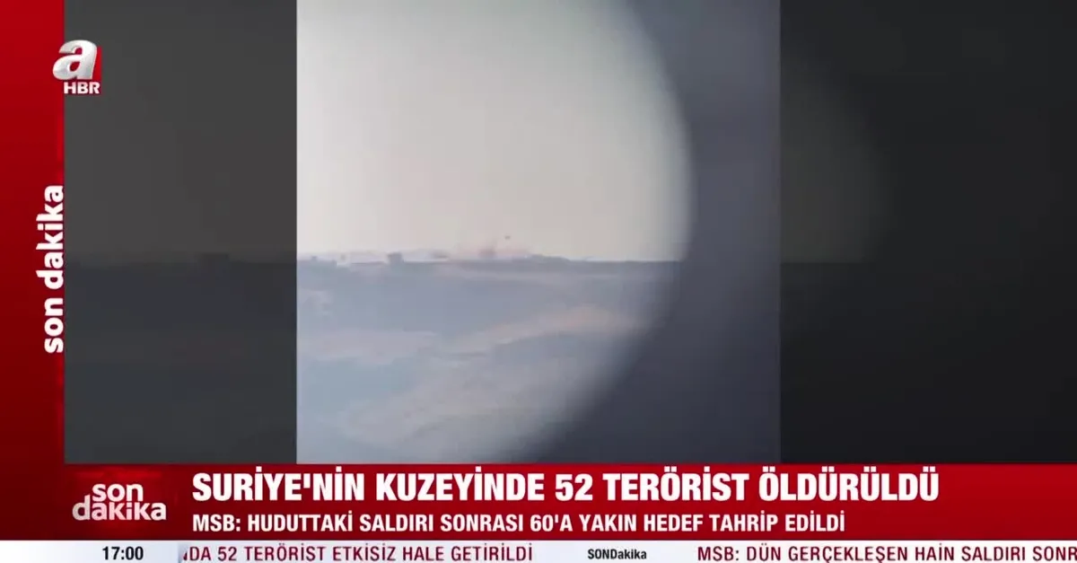 MSB paylaştı! Terör hedefleri böyle vuruldu