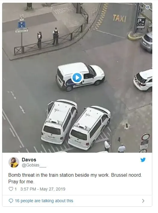 Son dakika... Belçika'da bomba alarmı! Brüksel'deki Kuzey Tren Garı boşaltıldı-1