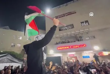 Ateşkes sonrası Gazze'de büyük sevinç! Böyle kutladılar