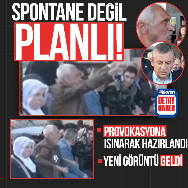 Provokasyon kirli saldırı planlı! Yeni görüntü geldi... Özgür Özele tokat öncesi ısınma hareketleri