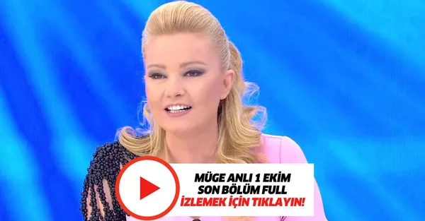 Müge Anlı'da son dakika Satı Ermiş gelişmesi! 1 Ekim Müge Anlı ile Tatlı Sert son bölüm full kesintisiz izle!-1