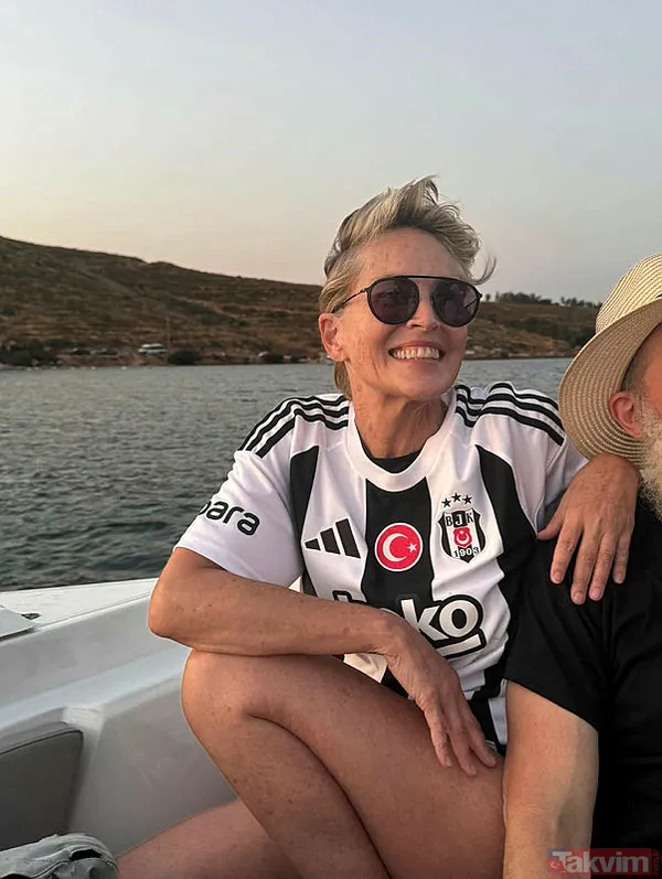 Dünyaca ünlü oyuncu Sharon Stone'a Bodrum’da 'Uluslararası İkon Ödülü' verildi! Kurtlar Vadisi itirafı çok konuşulmuştu... - 8