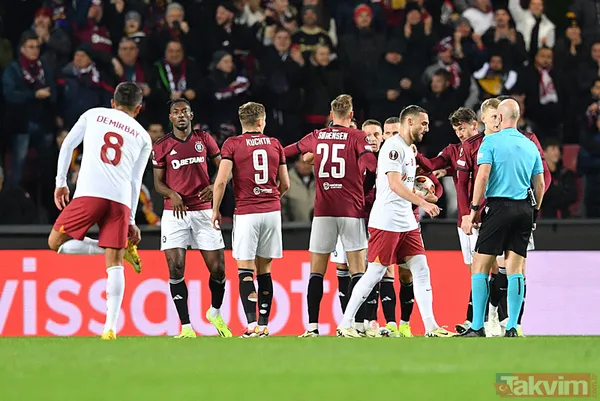 Galatasaray Prag'dan mutsuz dönüyor! Avrupa'ya veda ettik - 8