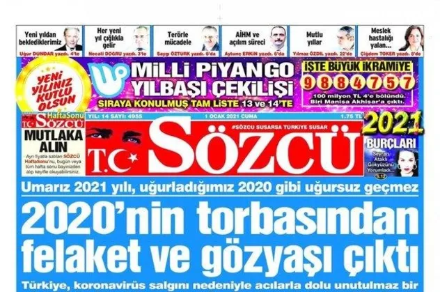 SON DAKİKA: Sözcü'nün skandal 'Ayasofya' manşetine inceleme: Gerekli işlemler yapılacaktır