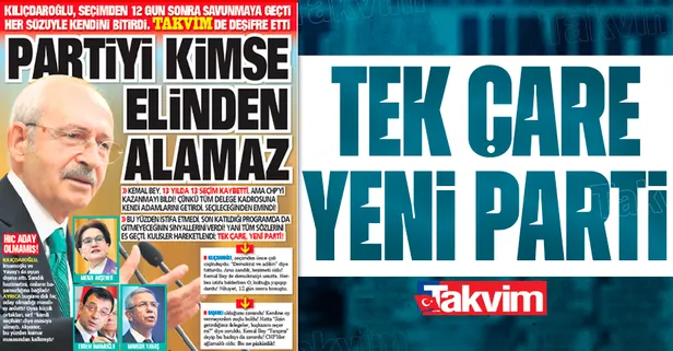 Seçimden 12 gün sonra savunmaya geçen Bay Bay Kemal her sözüyle kendini bitirdi!