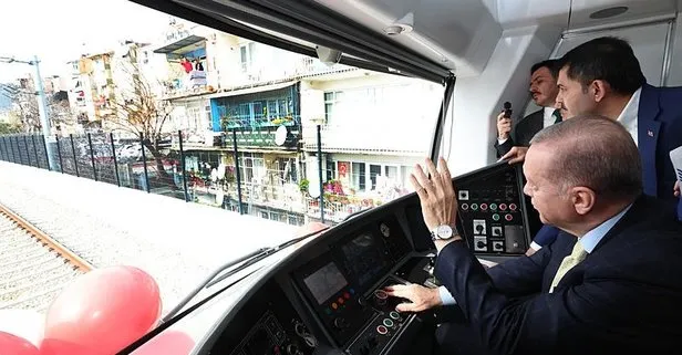 Başkan Erdoğan Sirkeci-Kazlıçeşme metrosunu hizmete aldı! 31 Mart’ta İstanbul’un Murat’ına kavuşacağını vurguladı