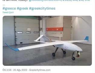 Türk SİHA'larından korkan Yunanistan "Türkleri titretecek İHA" diye paylaştı sosyal medyada alay konusu oldu