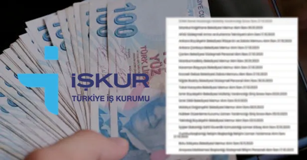 İŞKUR iş ilanları duyuruldu! KPSS'li, KPSS'siz memur alımı! Diyanet, Türasaş, İÜ, Türksat, DHMİ, belediyeler, hastaneler...