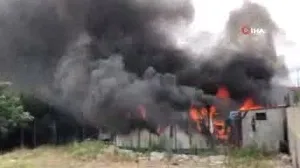 İstanbul’da korkutan yangın! Bir anda kara dumanlar yükseldi