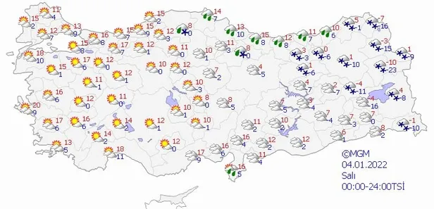 Yeni yıl karla geldi, o illere yılın ilk karı düştü! 1 Ocak 2022 hangi illerde kar yağışı var?-11