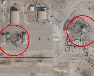 Son dakika haberi: İranın vurduğu üslerin uydu fotoğrafları yayınlandı