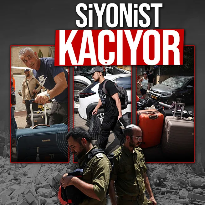 Siyonistler tası tarağı toplayıp kaçıyor! A Haber İsrail Tel Avivdeki yıkımı görüntüledi... Binalar enkaza, araçlar hurda yığınına döndü