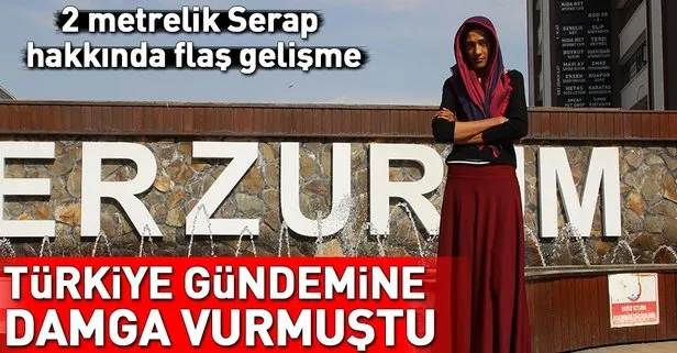 Türkiye’nin gündemine damga vurmuştu! 2 metrelik Serap’la ilgili flaş açıklama