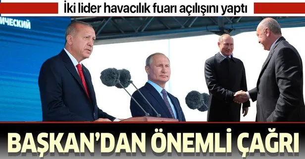 Son dakika! Başkan Erdoğan’dan Rusya’da önemli açıklamalar