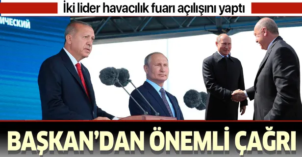 Son dakika! Başkan Erdoğan'dan Rusya'da önemli açıklamalar