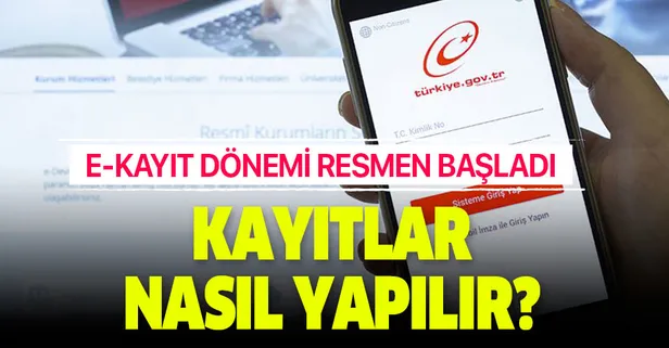 Üniversite e-kayıt işlemi nasıl ve nereden yapılır? e-Devlet üzerinden e-kayıt nasıl yapılıyor?