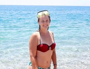 Rus genç kız dalış yaparken buldu