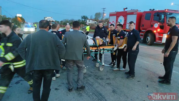 Tekirdağ’da feci kaza: Cip köprüden uçtu - 5