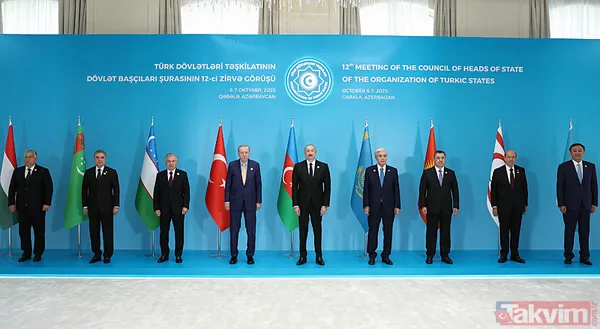 Azerbaycan'da "Türk" zirvesi! Aliyev Başkan Erdoğan'ı böyle karşıladı - 3