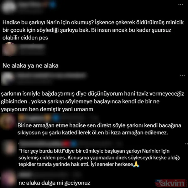 Hadise'nin Narin için söylediği şarkı sosyal medyayı ayağa kaldırdı! Demet Akalın’dan da yorum gecikmedi - 3