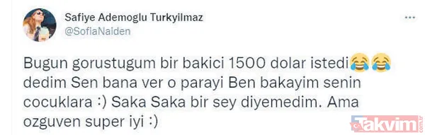 Bir Twitter Kullanıcısı, Bakıcının 1.500 Dolar Yani 27 Bin Tl Maaş İstemesiyle Şaşkına Döndüğünü Böyle İfade Etti.