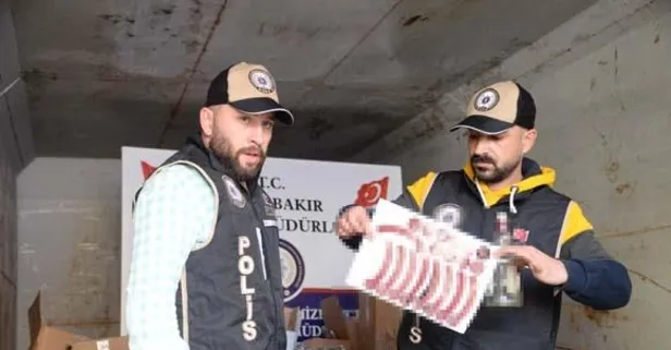 Diyarbakır'da sahte içki operasyonu!