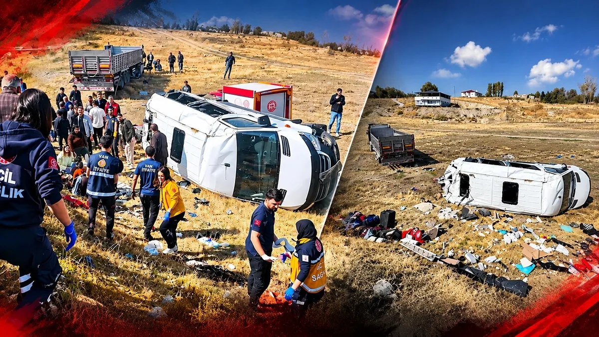 Van Gürpınar trafik kazası: 1 ölü, 11 yaralı