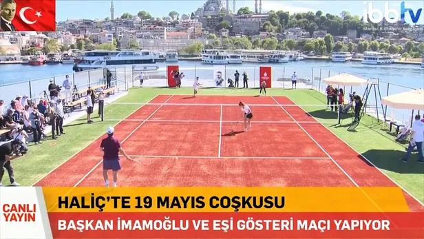 "Tüm gençlerin hizmetinde olacak" denilen tenis kortu İmamoğlu ailesinin özel maçı sonrası söküldü-4