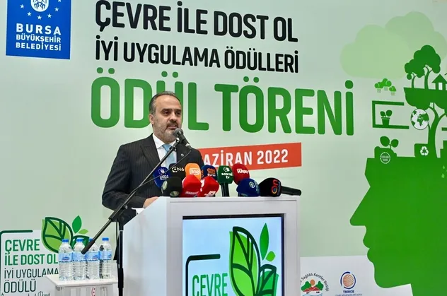 Bursa’nın ‘en çevrecileri’ ödüllendirildi