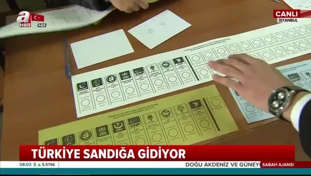 Türkiye genelinde oy verme işlemi başladı
