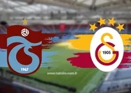 Trabzon’da dev kapışma: Trabzonspor, Galatasarayı ağırlıyor