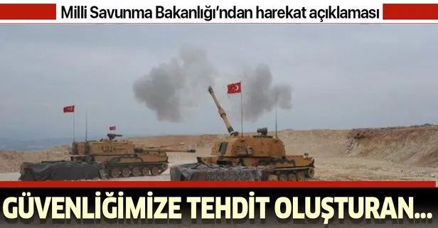 MSB'den Barış Pınarı Harekatı'na ilişkin açıklama!