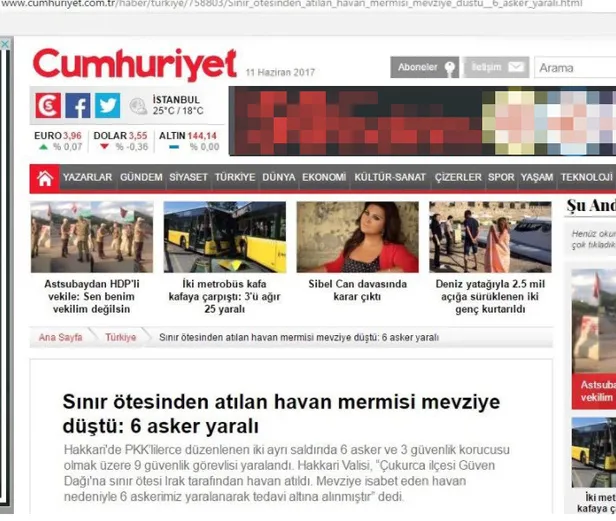 FETÖ'nün paçavrası Cumhuriyet'ten PKK hassasiyeti-2