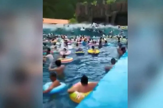 Yapay dalga havuzunda mekanik arıza: 44 yaralı